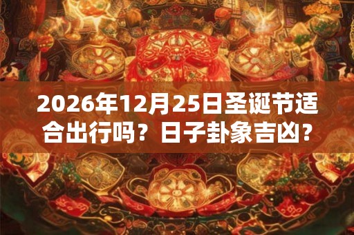 2026年12月25日圣诞节适合出行吗？日子卦象吉凶？