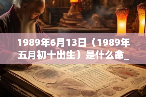 1989年6月13日(1989年五月初十出生)是什么命_命运如何 1989年6月13日(1989年五月初十出生)是什么命_命运如何
