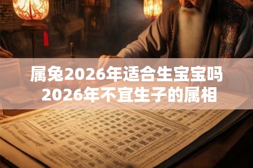 属兔2026年适合生宝宝吗 2026年不宜生子的属相