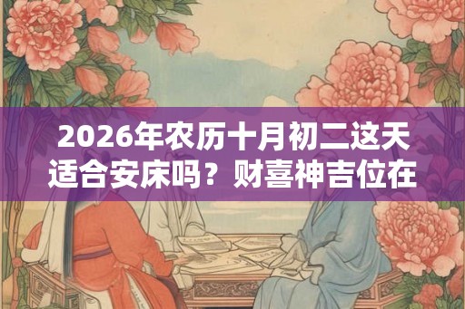 2026年农历十月初二这天适合安床吗？财喜神吉位在哪？