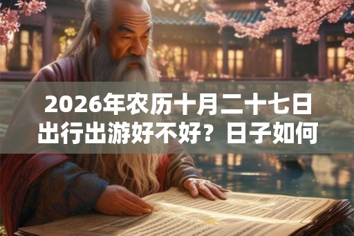 2026年农历十月二十七日出行出游好不好？日子如何？