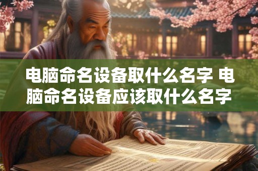 电脑命名设备取什么名字 电脑命名设备应该取什么名字