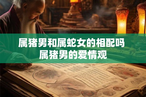 属猪男和属蛇女的相配吗 属猪男的爱情观