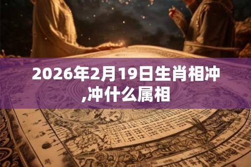 2026年2月19日生肖相冲,冲什么属相 2026年2月19日生肖相冲,冲什么属相