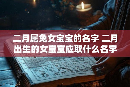 二月属兔女宝宝的名字 二月出生的女宝宝应取什么名字