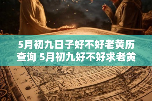 5月初九日子好不好老黄历查询 5月初九好不好求老黄历