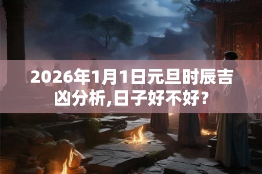 2026年1月1日元旦时辰吉凶分析,日子好不好？