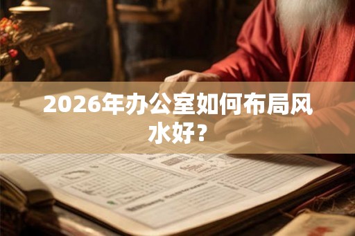 2026年办公室如何布局风水好？