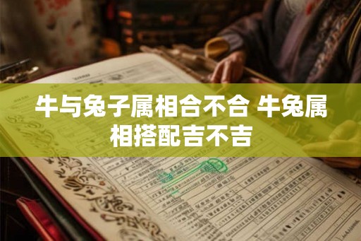 牛与兔子属相合不合 牛兔属相搭配吉不吉