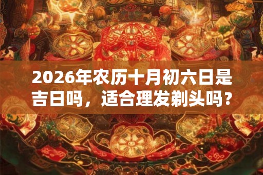 2026年农历十月初六日是吉日吗，适合理发剃头吗？