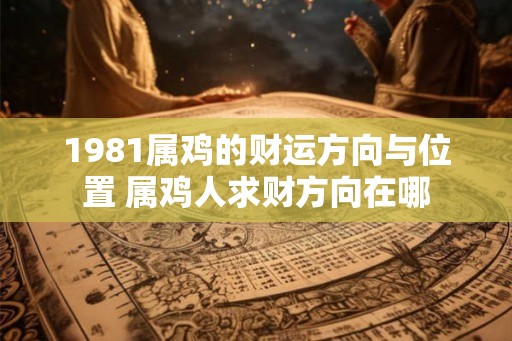 1981属鸡的财运方向与位置 属鸡人求财方向在哪
