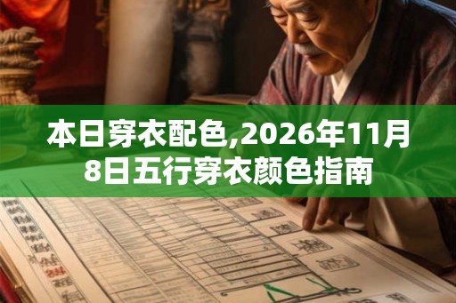 本日穿衣配色,2026年11月8日五行穿衣颜色指南 本日穿衣配色,2026年11月8日五行穿衣颜色指南