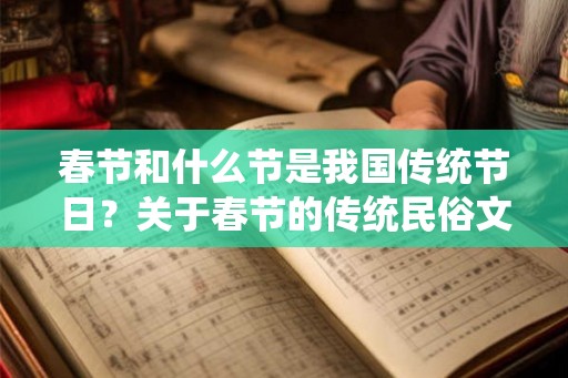春节和什么节是我国传统节日？关于春节的传统民俗文化