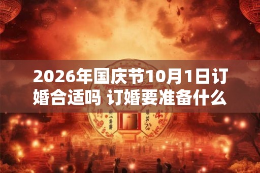 2026年国庆节10月1日订婚合适吗 订婚要准备什么