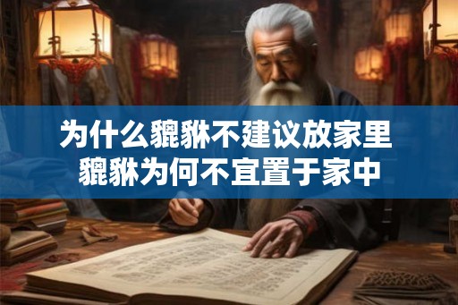 为什么貔貅不建议放家里 貔貅为何不宜置于家中 为什么貔貅不建议放家里 貔貅为何不宜置于家中