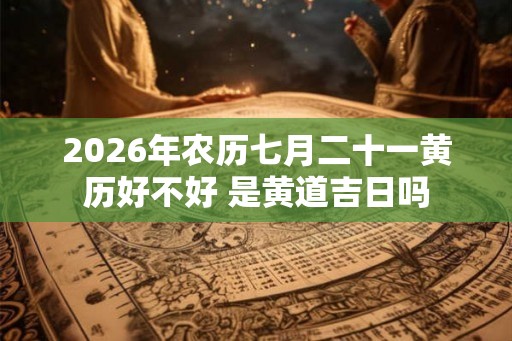 2026年农历七月二十一黄历好不好 是黄道吉日吗