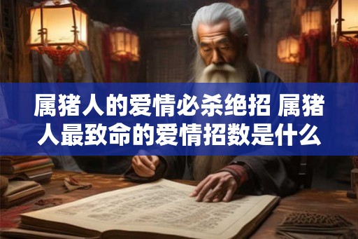 属猪人的爱情必杀绝招 属猪人最致命的爱情招数是什么