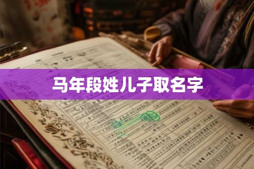 马年段姓儿子取名字
