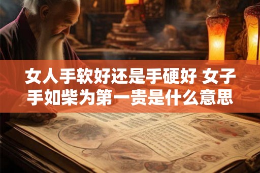 女人手软好还是手硬好 女子手如柴为第一贵是什么意思
