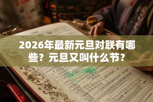 2026年最新元旦对联有哪些？元旦又叫什么节？
