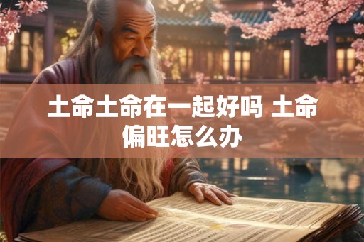 土命土命在一起好吗 土命偏旺怎么办