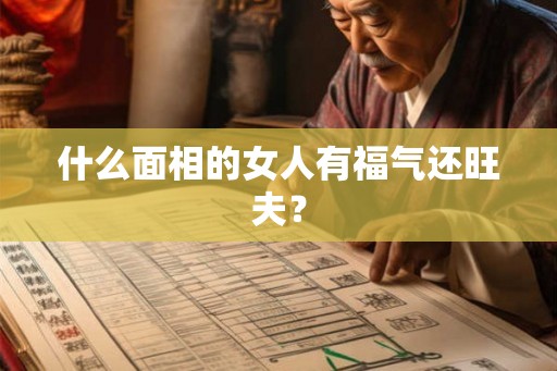 什么面相的女人有福气还旺夫？