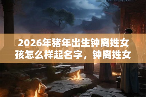 2026年猪年出生钟离姓女孩怎么样起名字，钟离姓女孩好名推荐