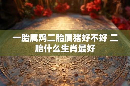 一胎属鸡二胎属猪好不好 二胎什么生肖最好