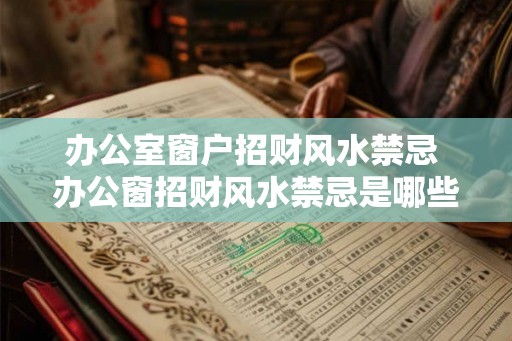 办公室窗户招财风水禁忌 办公窗招财风水禁忌是哪些 办公室窗户招财风水禁忌 办公窗招财风水禁忌是哪些