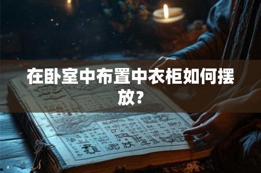 在卧室中布置中衣柜如何摆放？