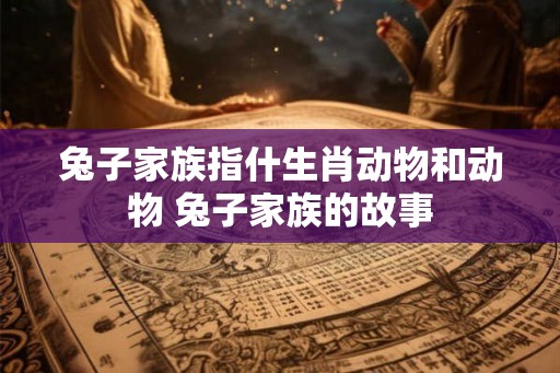 兔子家族指什生肖动物和动物 兔子家族的故事