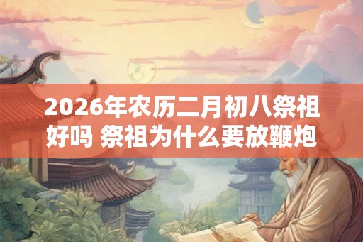 2026年农历二月初八祭祖好吗 祭祖为什么要放鞭炮 2026年农历二月初八祭祖好吗 祭祖为什么要放鞭炮