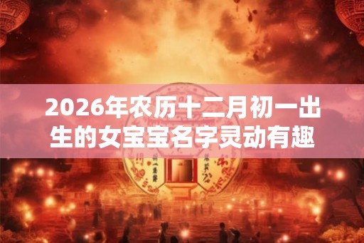 2026年农历十二月初一出生的女宝宝名字灵动有趣