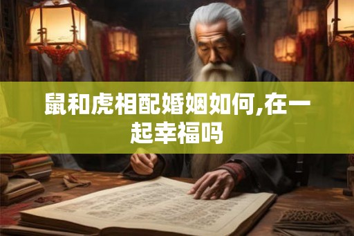 鼠和虎相配婚姻如何,在一起幸福吗