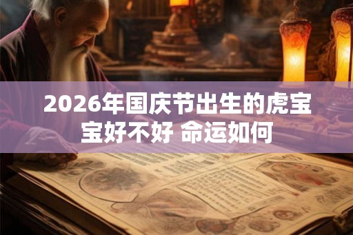 2026年国庆节出生的虎宝宝好不好 命运如何
