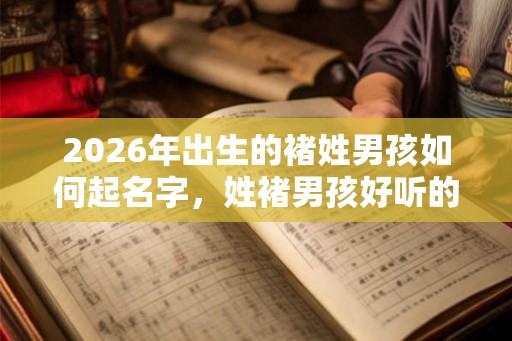 2026年出生的褚姓男孩如何起名字，姓褚男孩好听的名字