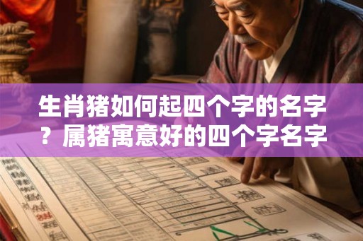 生肖猪如何起四个字的名字?属猪寓意好的四个字名字推荐! 生肖猪如何起四个字的名字?属猪寓意好的四个字名字推荐!