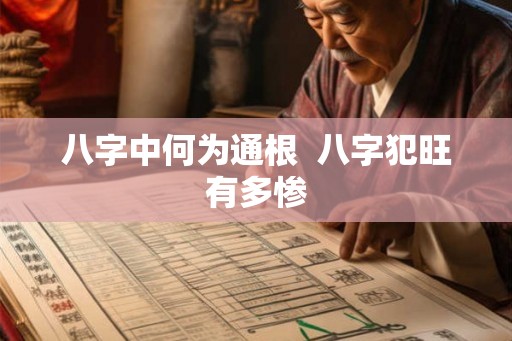 八字中何为通根 八字犯旺有多惨 八字中何为通根 八字犯旺有多惨