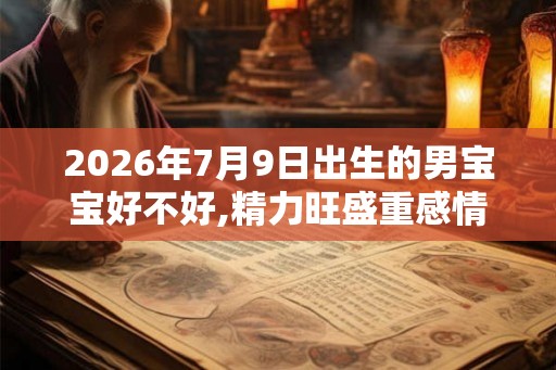 2026年7月9日出生的男宝宝好不好,精力旺盛重感情