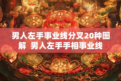 男人左手事业线分叉20种图解 男人左手手相事业线 男人左手事业线分叉20种图解 男人左手手相事业线