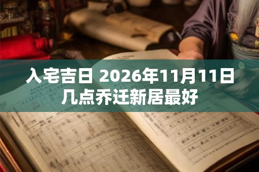 入宅吉日 2026年11月11日几点乔迁新居最好 入宅吉日 2026年11月11日几点乔迁新居最好