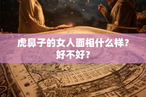 虎鼻子的女人面相什么样？好不好？