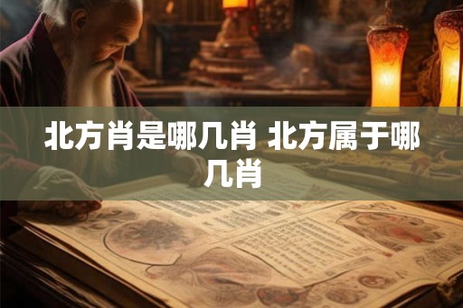 北方肖是哪几肖 北方属于哪几肖 北方肖是哪几肖 北方属于哪几肖