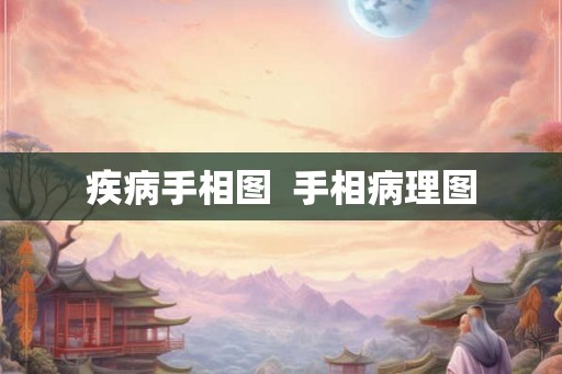 疾病手相图  手相病理图