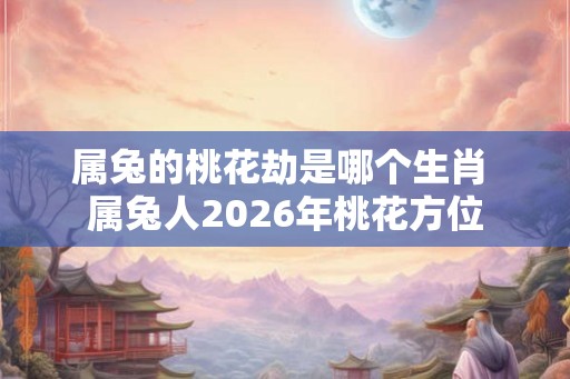 属兔的桃花劫是哪个生肖 属兔人2026年桃花方位