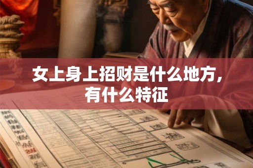 女上身上招财是什么地方,有什么特征