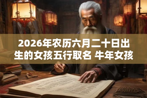 2026年农历六月二十日出生的女孩五行取名 牛年女孩最佳名字推荐