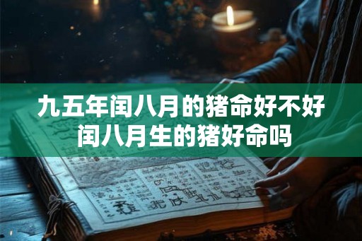 九五年闰八月的猪命好不好 闰八月生的猪好命吗