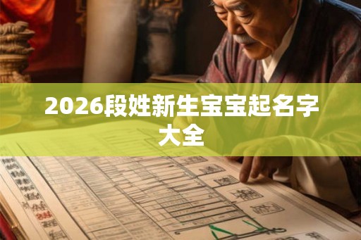 2026段姓新生宝宝起名字大全 2026段姓新生宝宝起名字大全