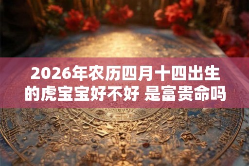 2026年农历四月十四出生的虎宝宝好不好 是富贵命吗